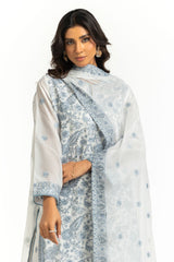 3PC Swiss Voile Embroidered Suit IUSTKSD-626s