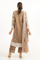 3PC Swiss Voile Embroidered Suit IUSTKSD-726s