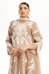 3PC Swiss Voile Embroidered Suit IUSTKSD-726s