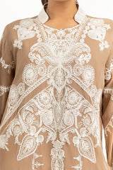 3PC Swiss Voile Embroidered Suit IUSTKSD-726s