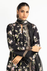 3PC Swiss Voile Embroidered Suit IUSTKSD-830s