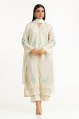3PC Zari Stripe Embroidered Suit IUSTKSD-941