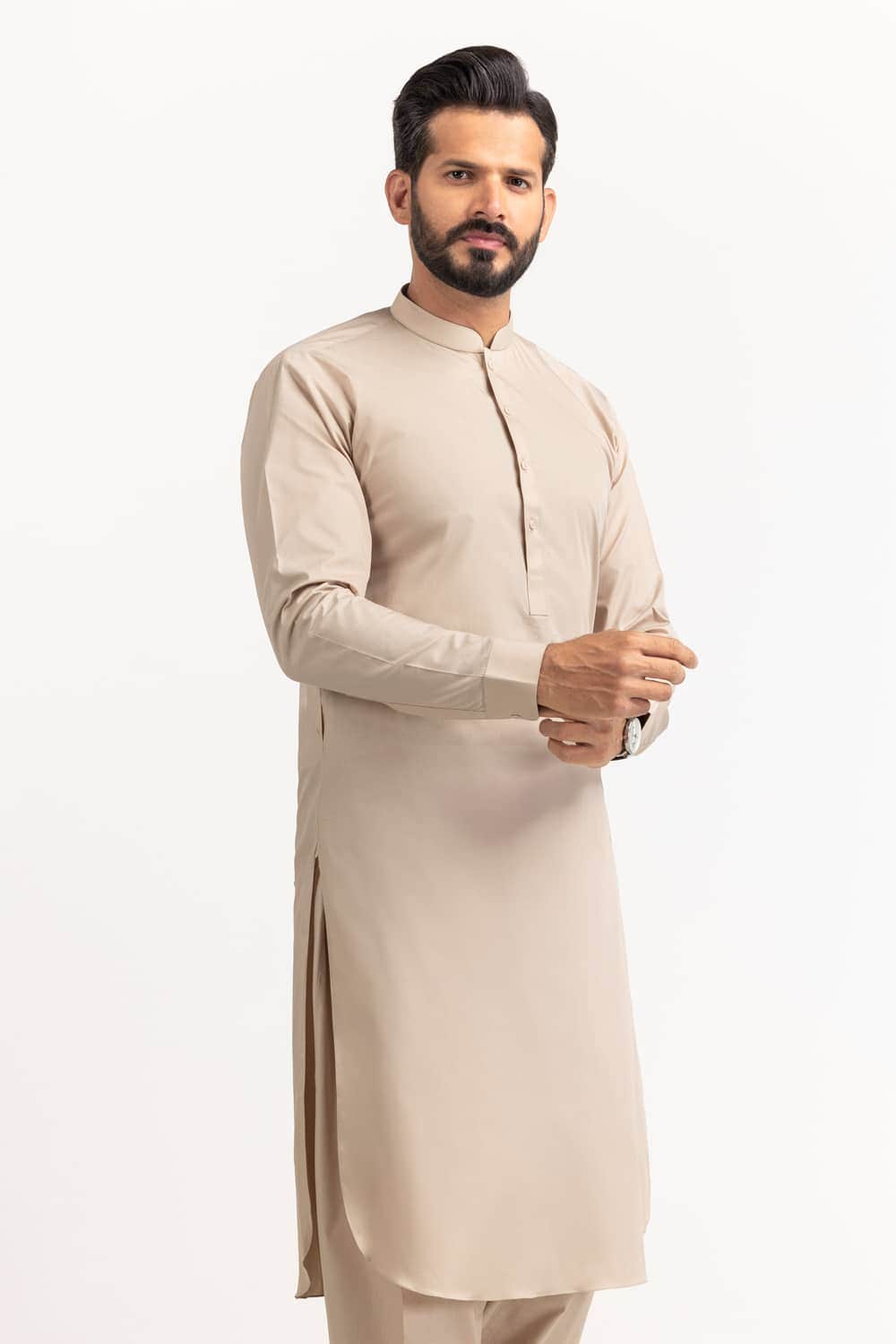 Titanium Latha Unstitched Fabric Cotton-LF-2