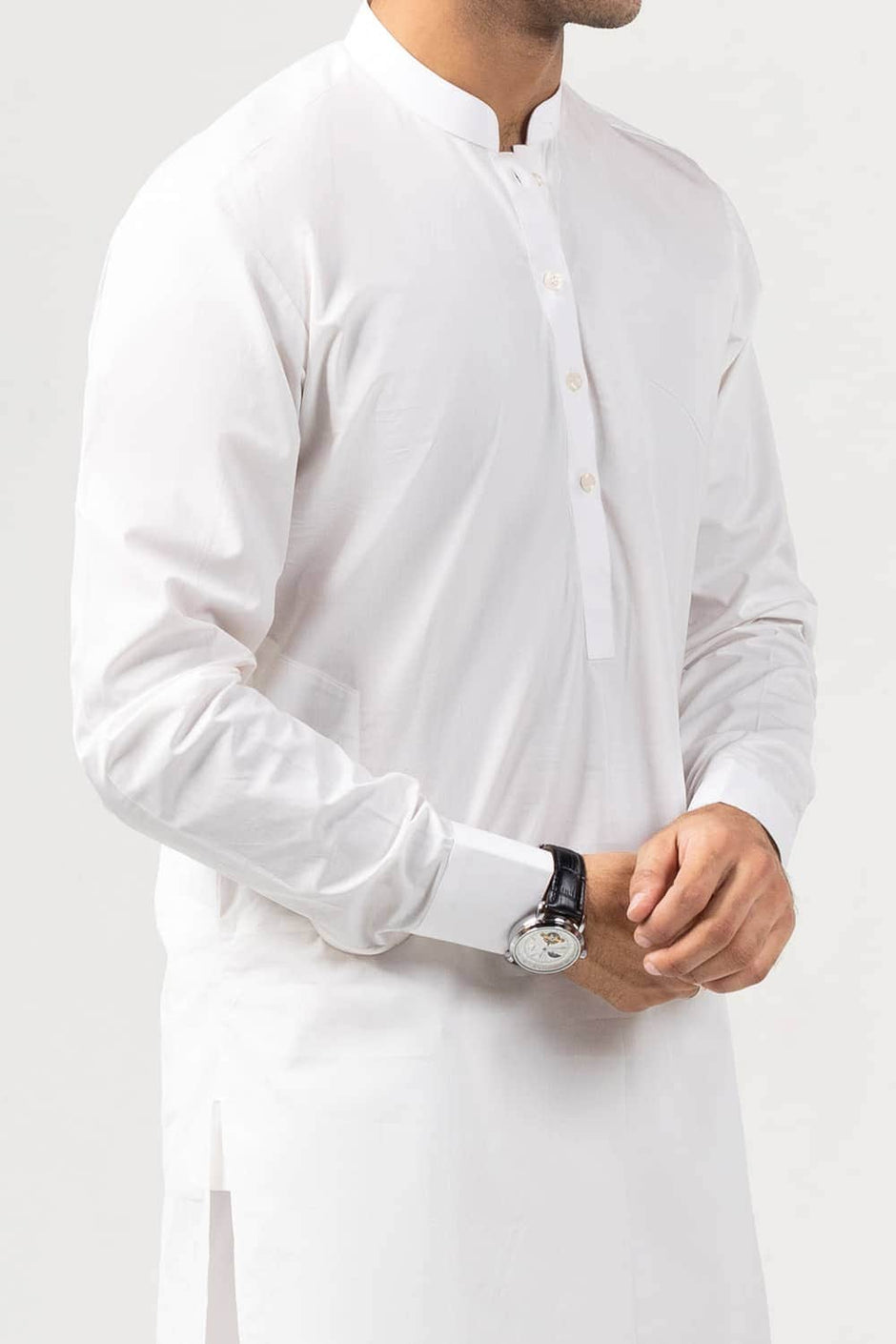 Titanium Latha Unstitched Fabric Cotton-LF-2