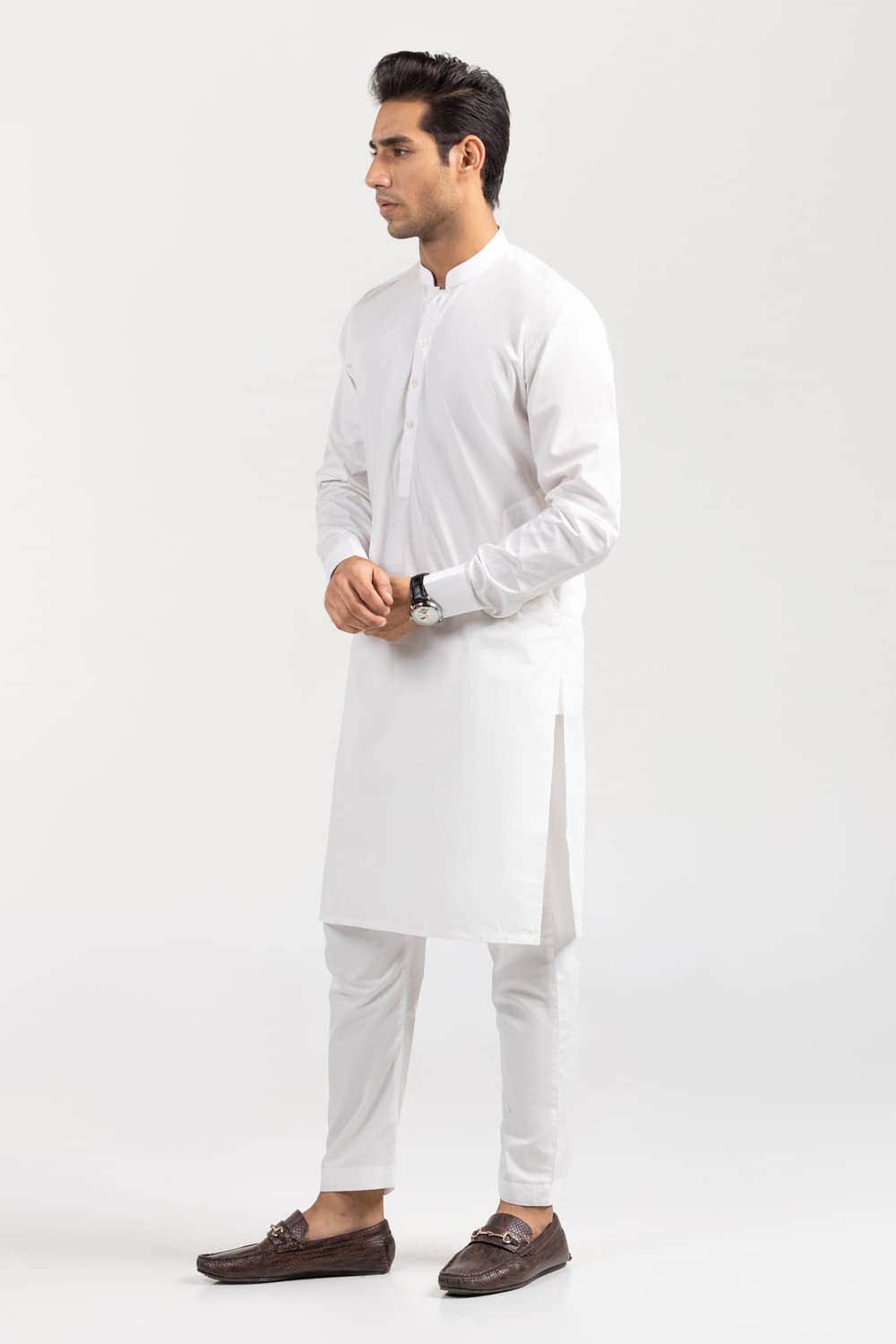 Titanium Latha Unstitched Fabric Cotton-LF-2