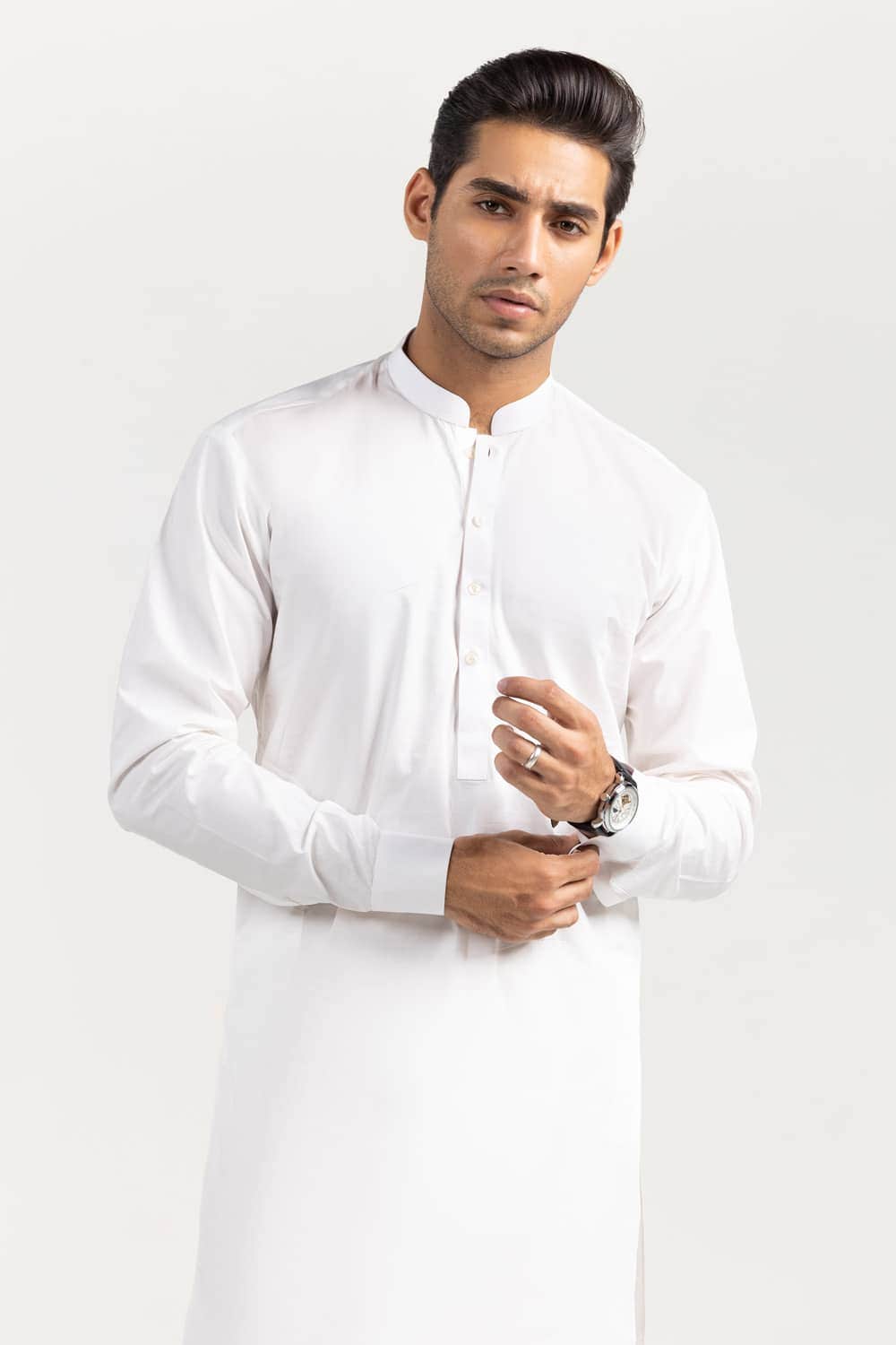 Titanium Latha Unstitched Fabric Cotton-LF-2