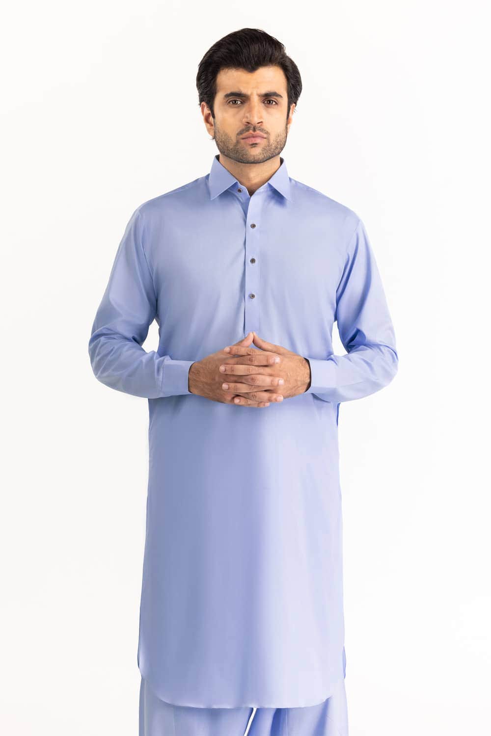 Titanium Latha Unstitched Fabric Cotton-LF-2