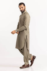 Titanium Latha Unstitched Fabric Cotton-LF-2