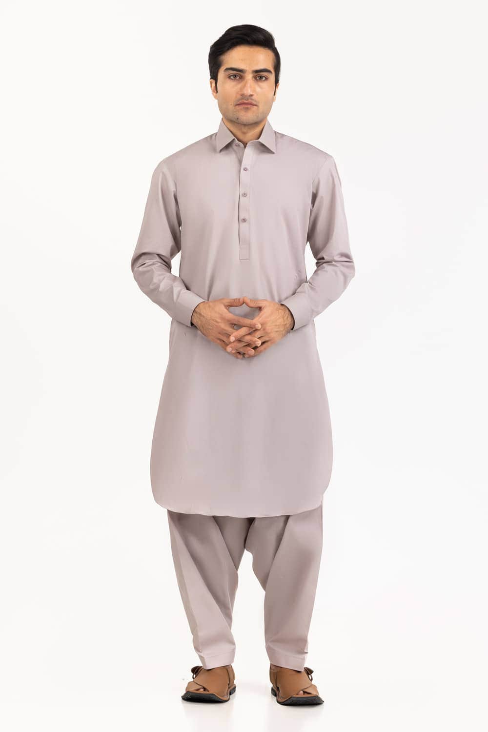 Titanium Latha Unstitched Fabric Cotton-LF-2