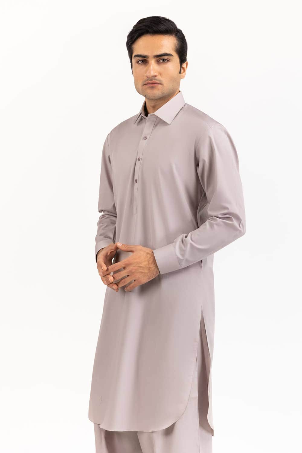 Titanium Latha Unstitched Fabric Cotton-LF-2