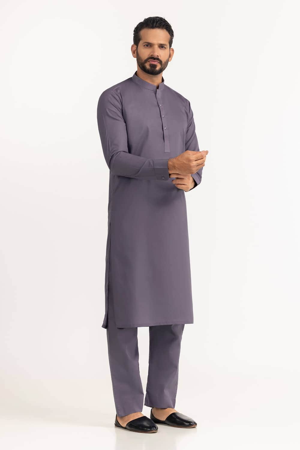 Titanium Latha Unstitched Fabric Cotton-LF-2
