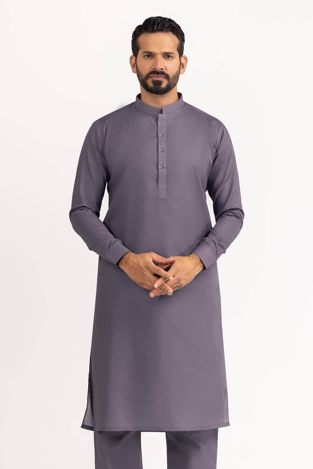 Titanium Latha Unstitched Fabric Cotton-LF-2