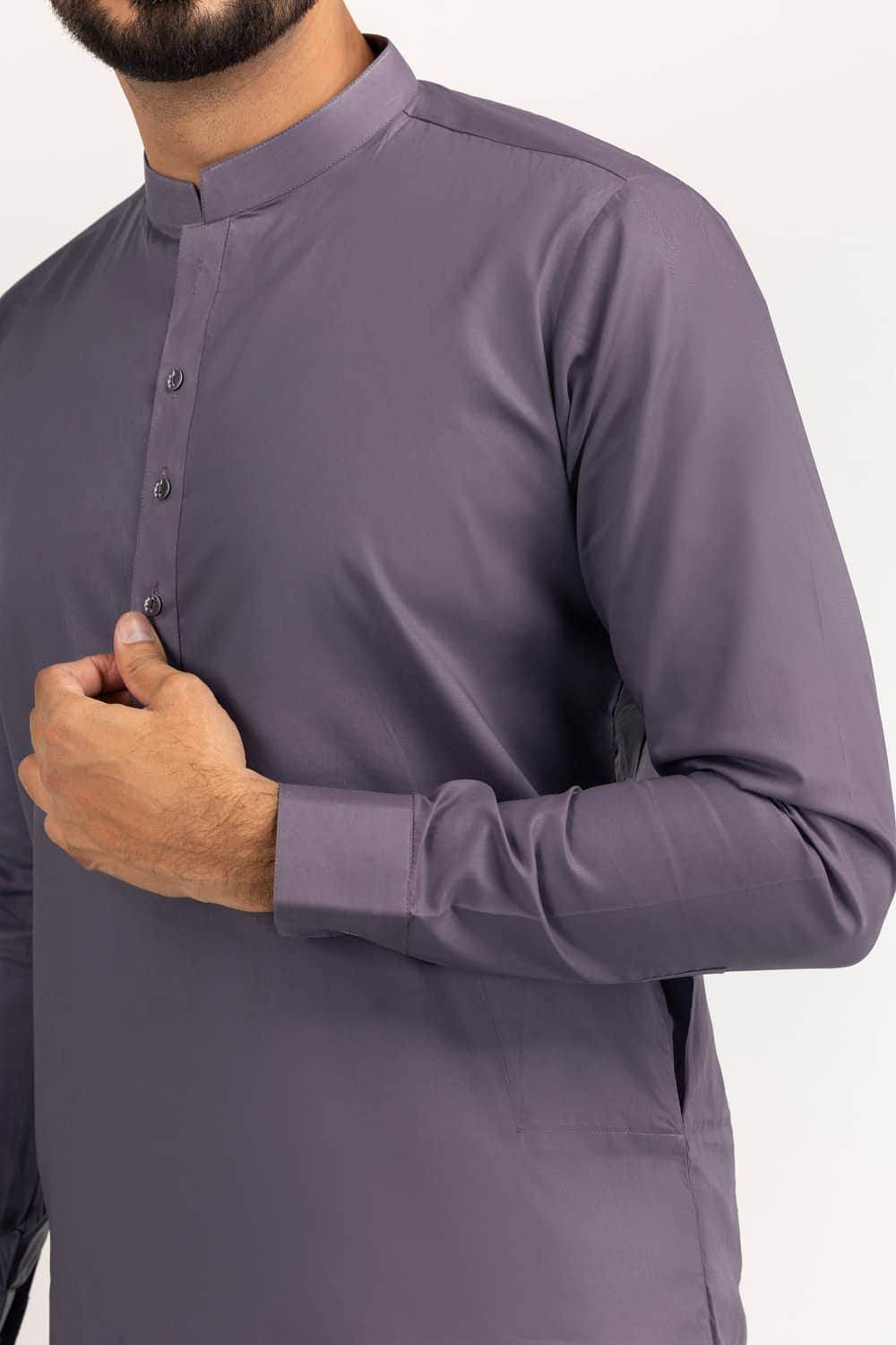 Titanium Latha Unstitched Fabric Cotton-LF-2