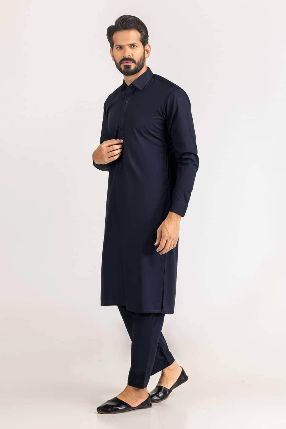 Titanium Latha Unstitched Fabric Cotton-LF-2