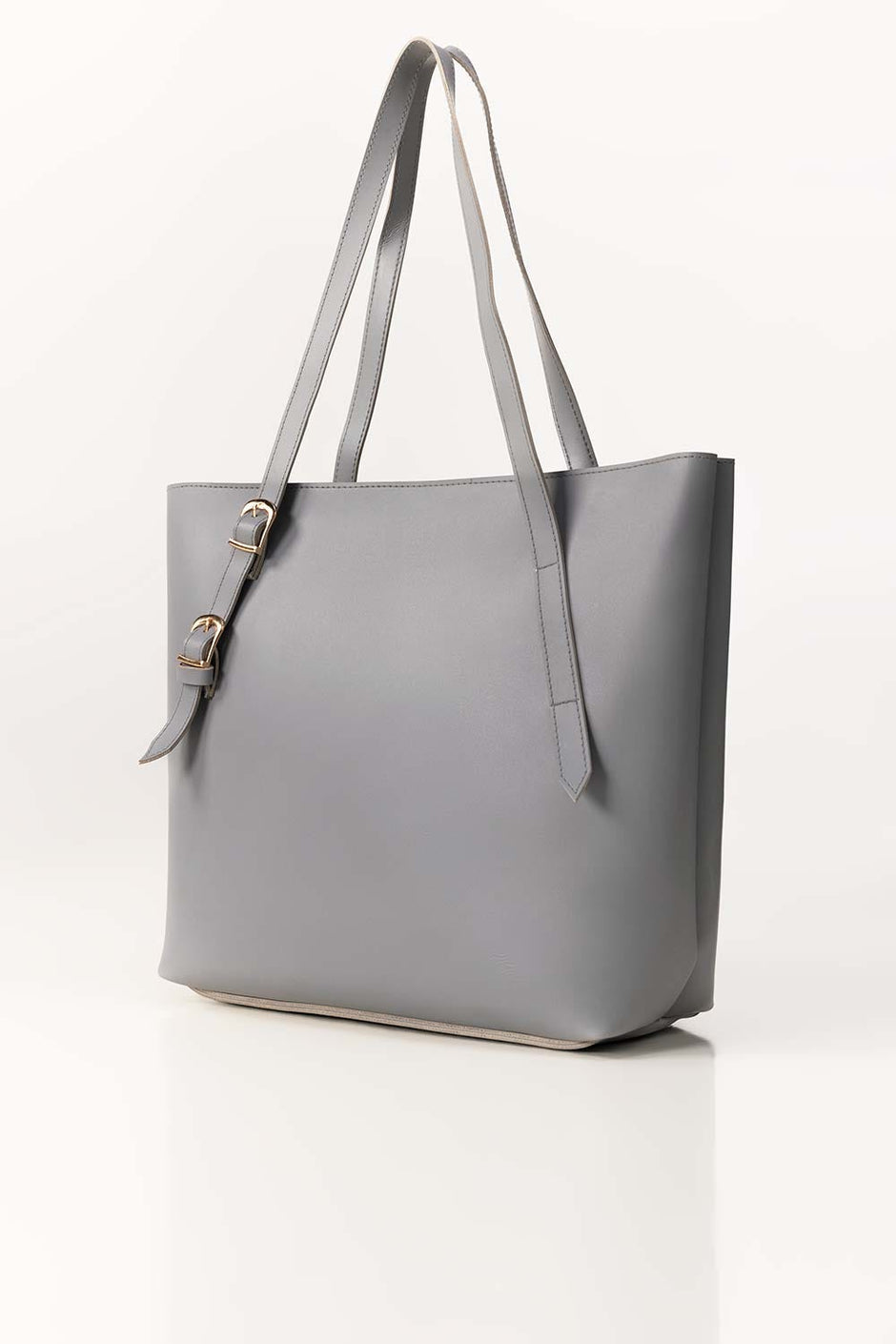 Grey Shoulder Handbag