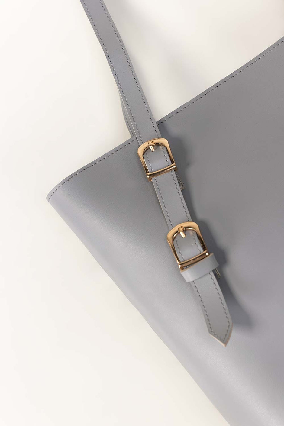 Grey Shoulder Handbag