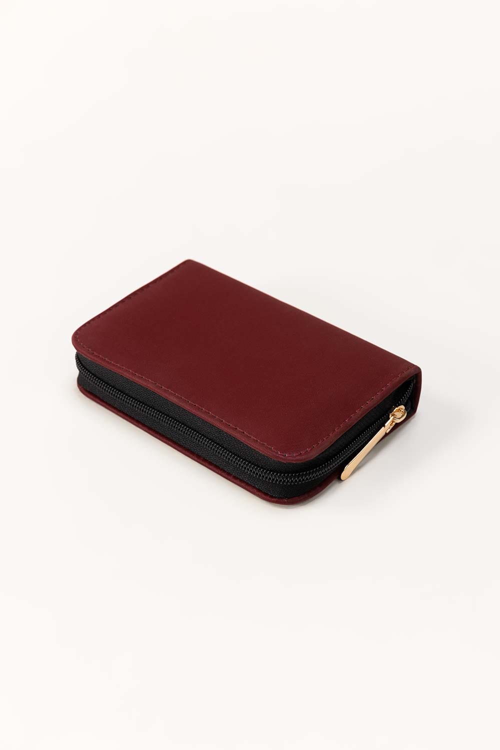 Maroon Wallet IWB-WLT24-001