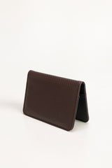Brown Card Holder IDW-SS24-15