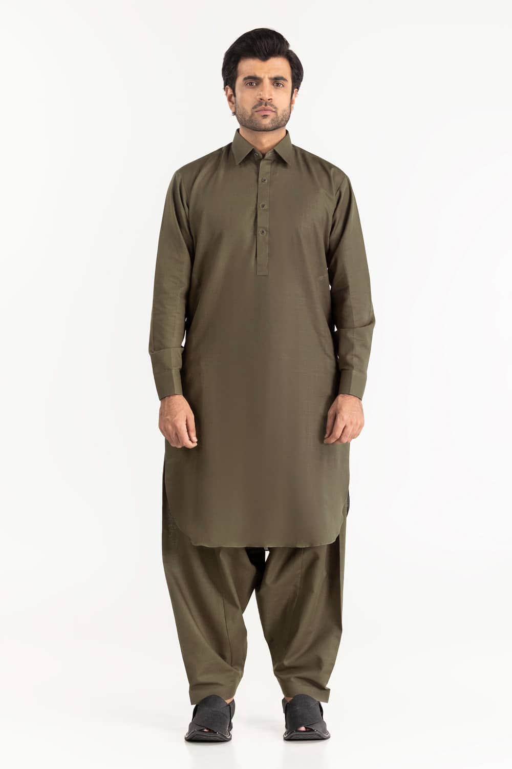Titanium Latha Unstitched Fabric Cotton-LF-2