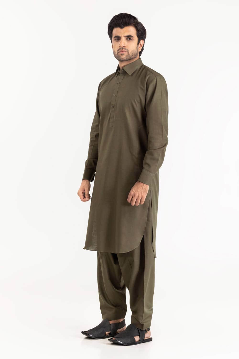 Titanium Latha Unstitched Fabric Cotton-LF-2