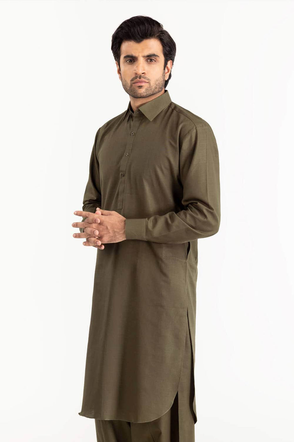 Titanium Latha Unstitched Fabric Cotton-LF-2