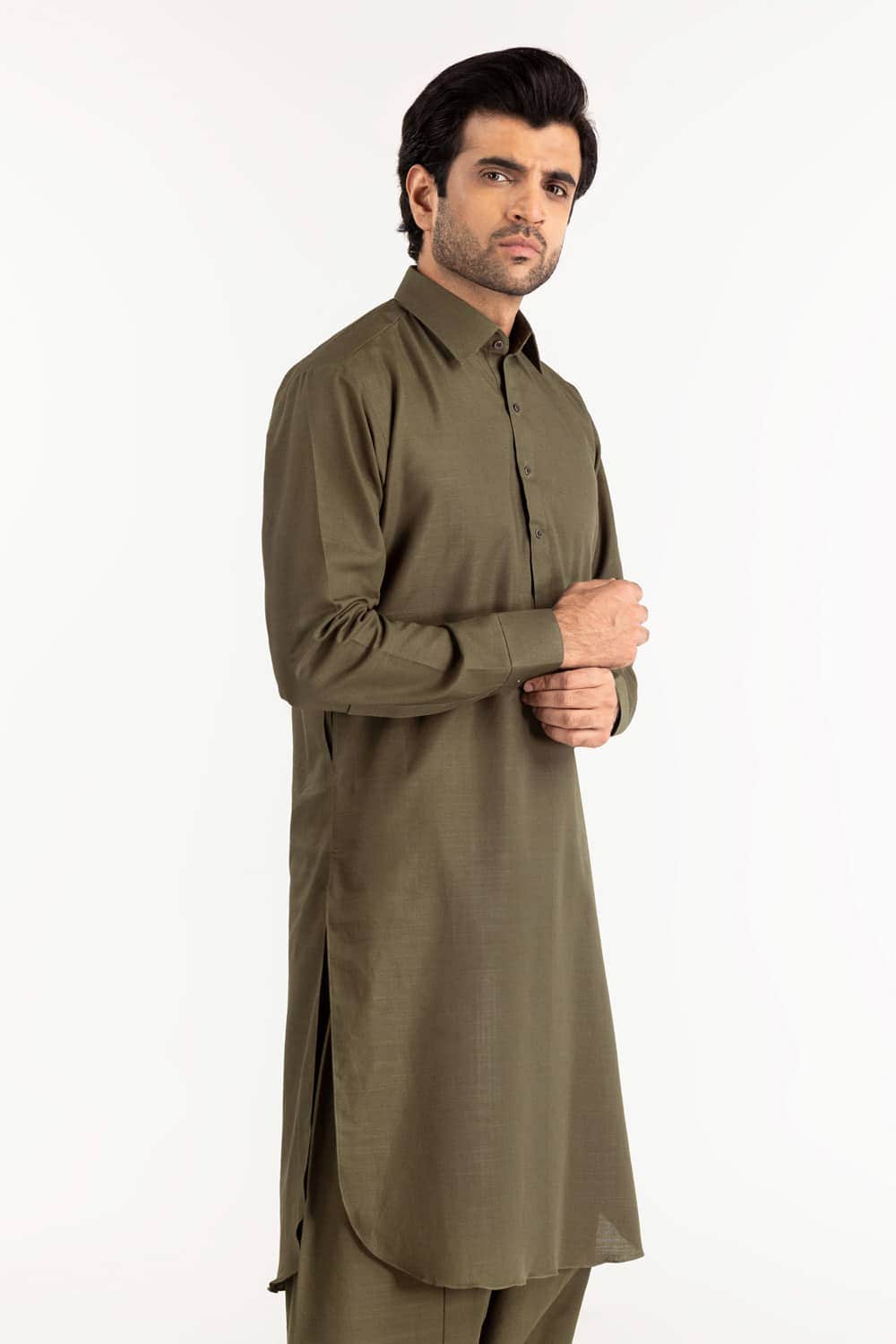 Titanium Latha Unstitched Fabric Cotton-LF-2