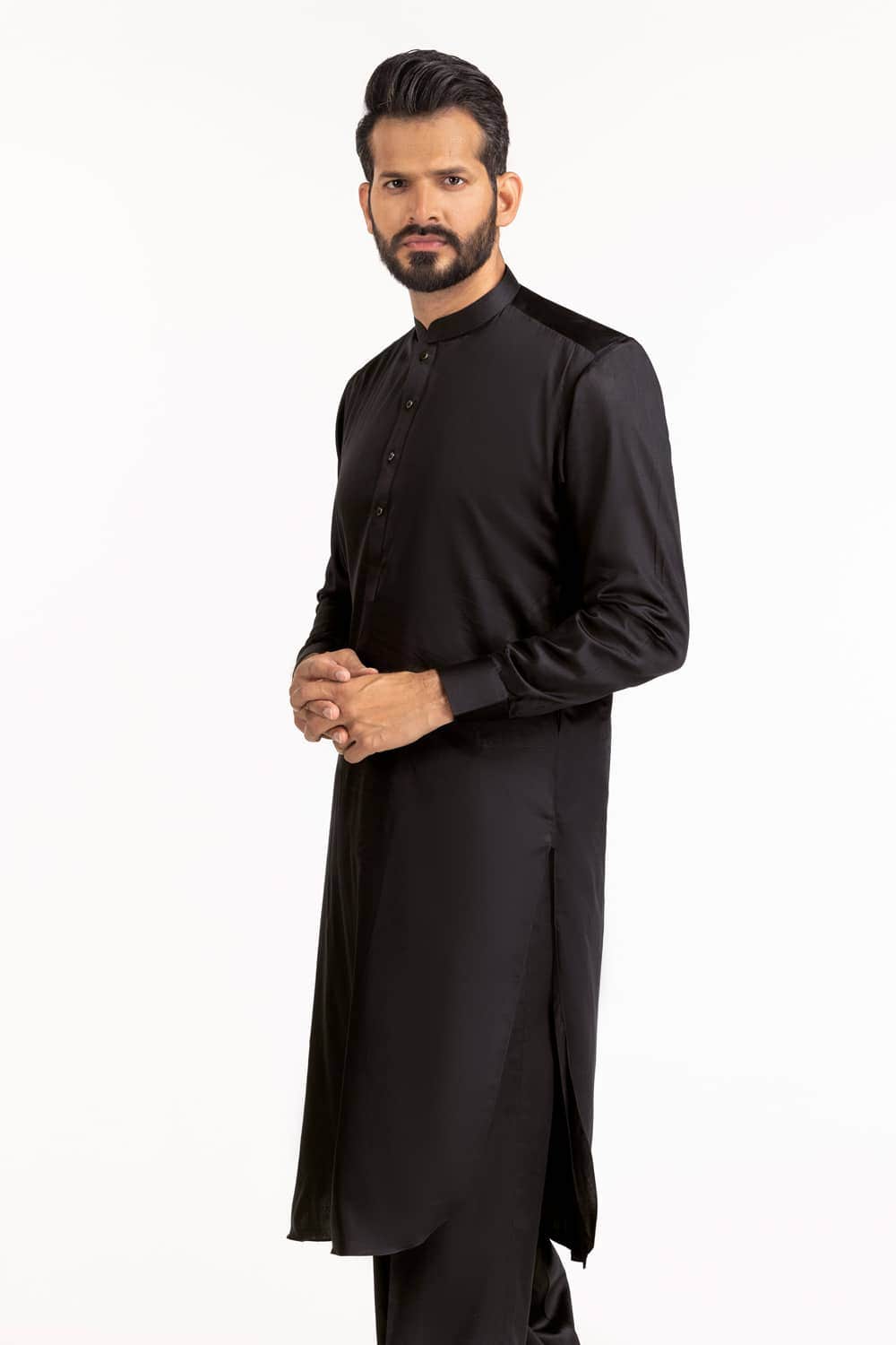 Titanium Latha Unstitched Fabric Cotton-LF-2