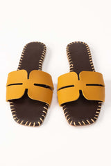 Tan Slipper IWE-SLP24-010