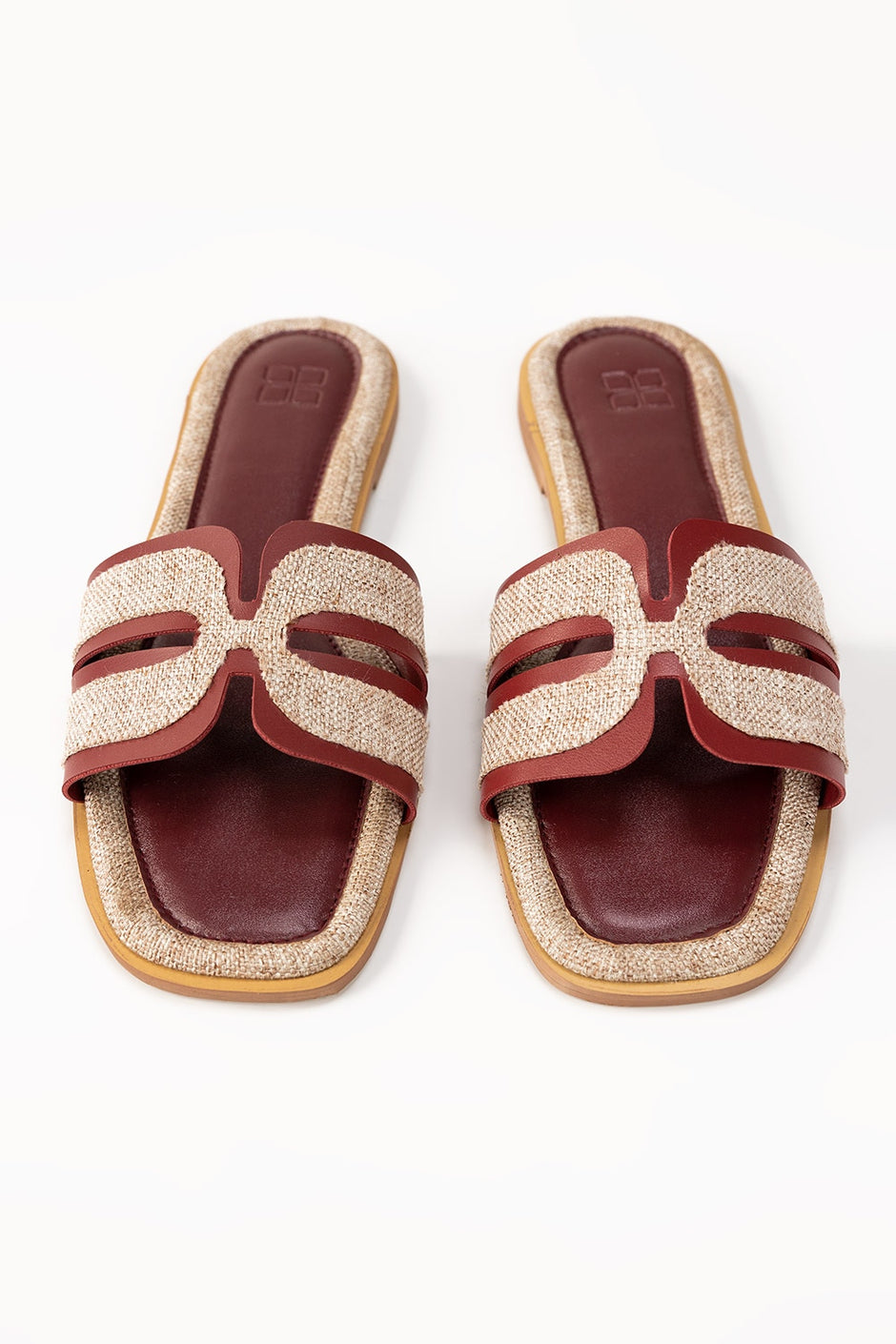 Maroon Slipper