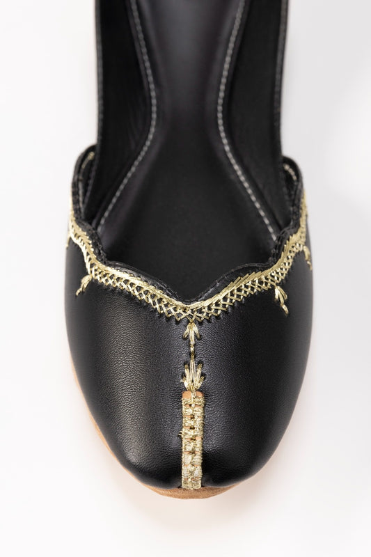 Black Khussa IWE-KHS24-003-A