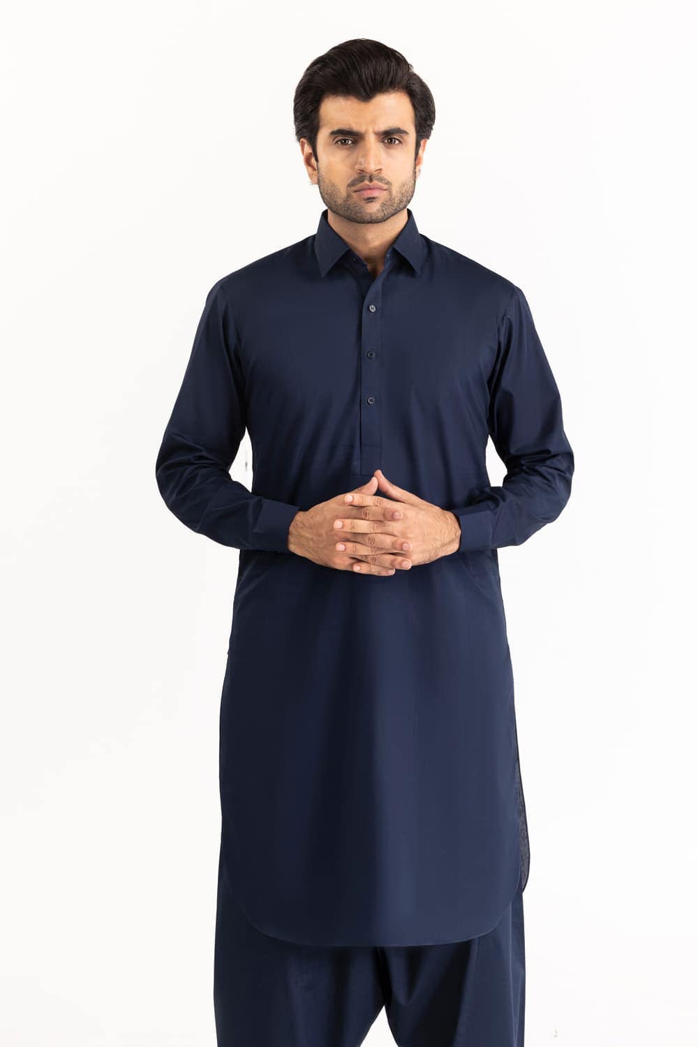 Titanium Latha Unstitched Fabric Cotton-LF