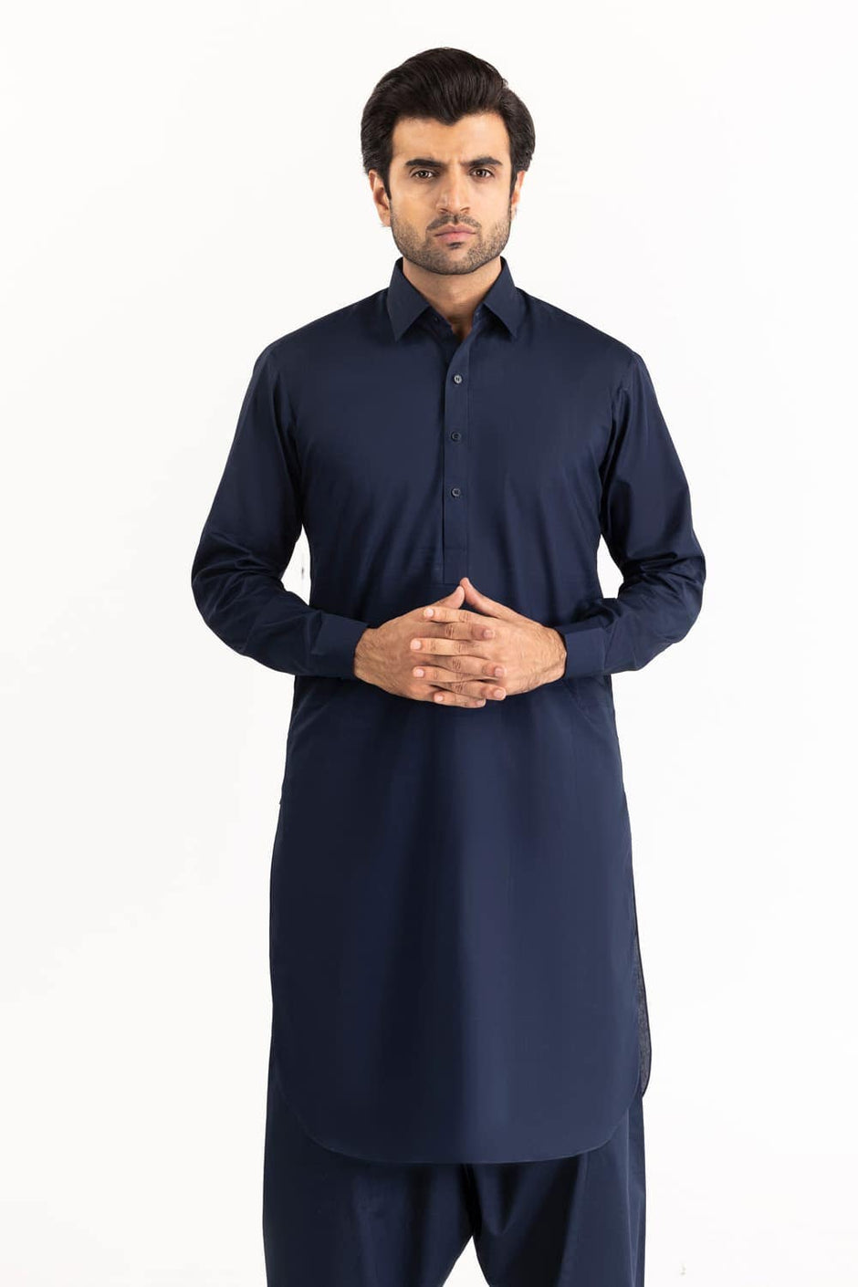 Titanium Latha Unstitched Fabric Cotton-LF