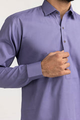 Titanium Latha Unstitched Fabric Cotton-LF