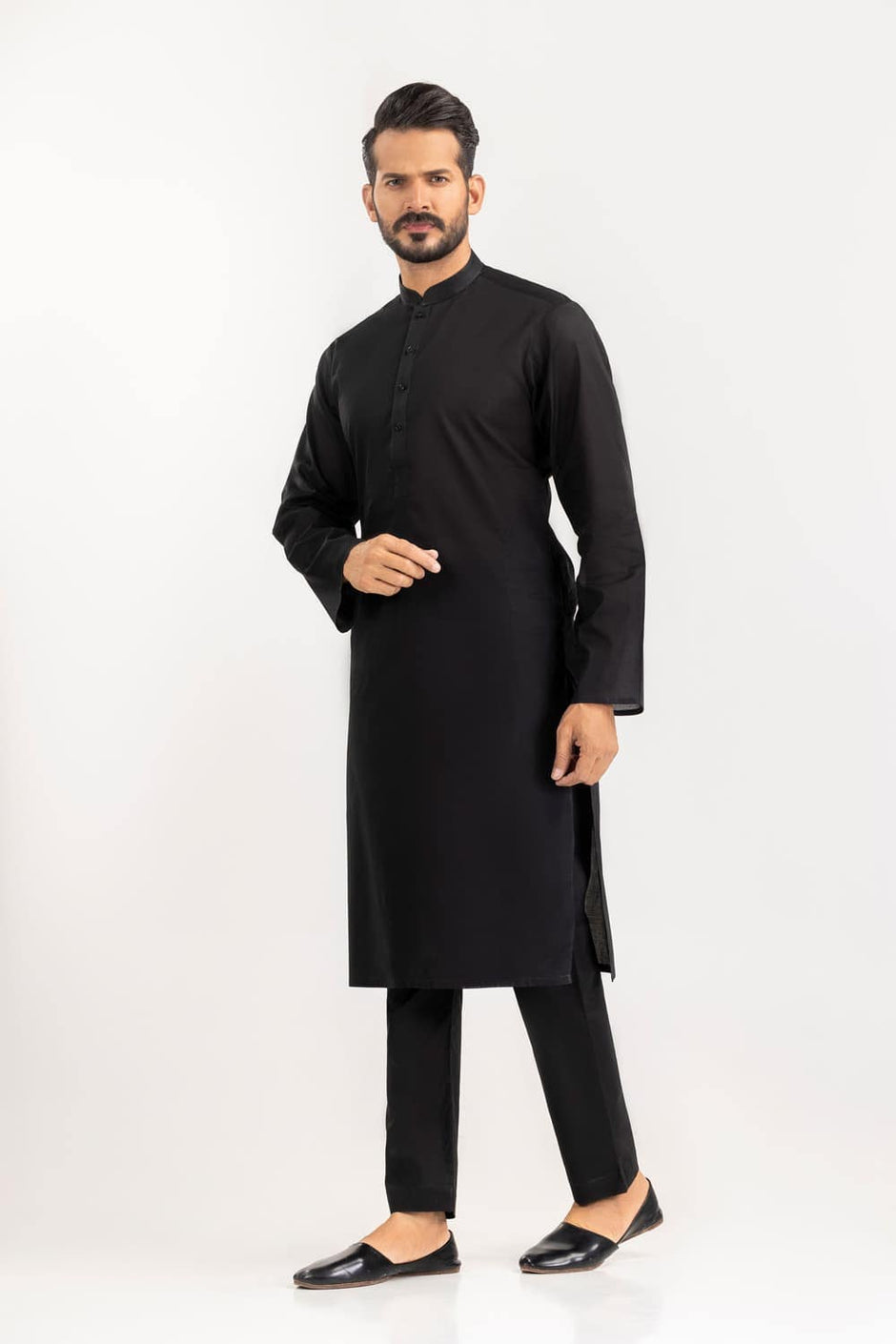 Titanium Latha Unstitched Fabric Cotton-LF