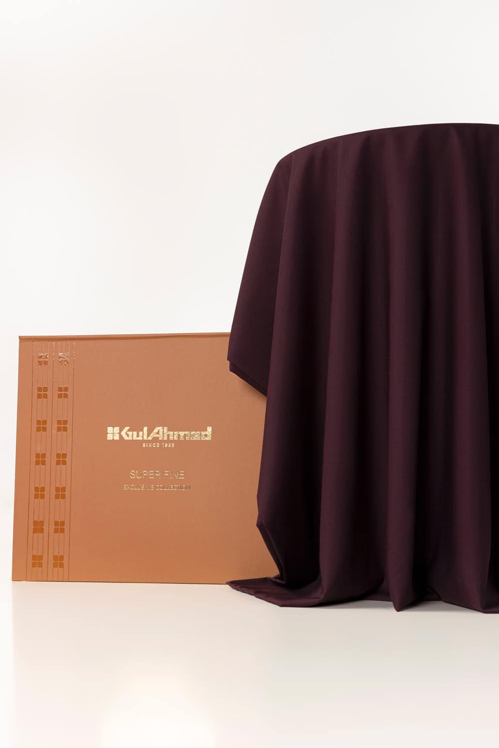GUL 90 Fresher Unstitched Fabric Blended with Gift Box