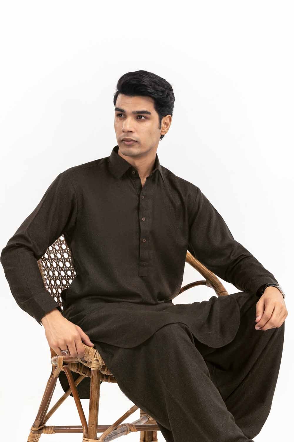 Eminent Unstitched Fabric Blended