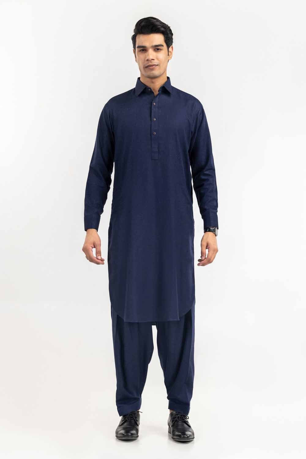 Eminent Unstitched Fabric Blended