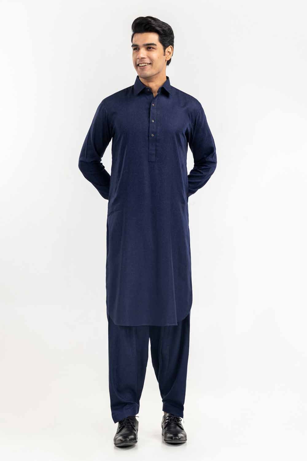 Eminent Unstitched Fabric Blended