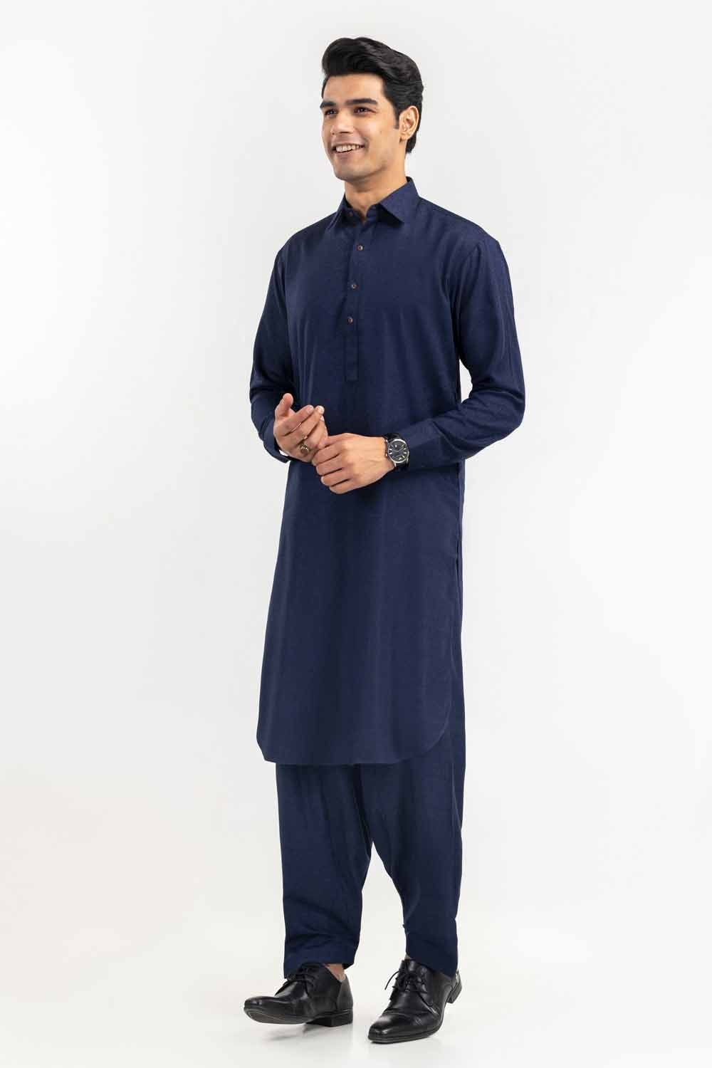 Eminent Unstitched Fabric Blended