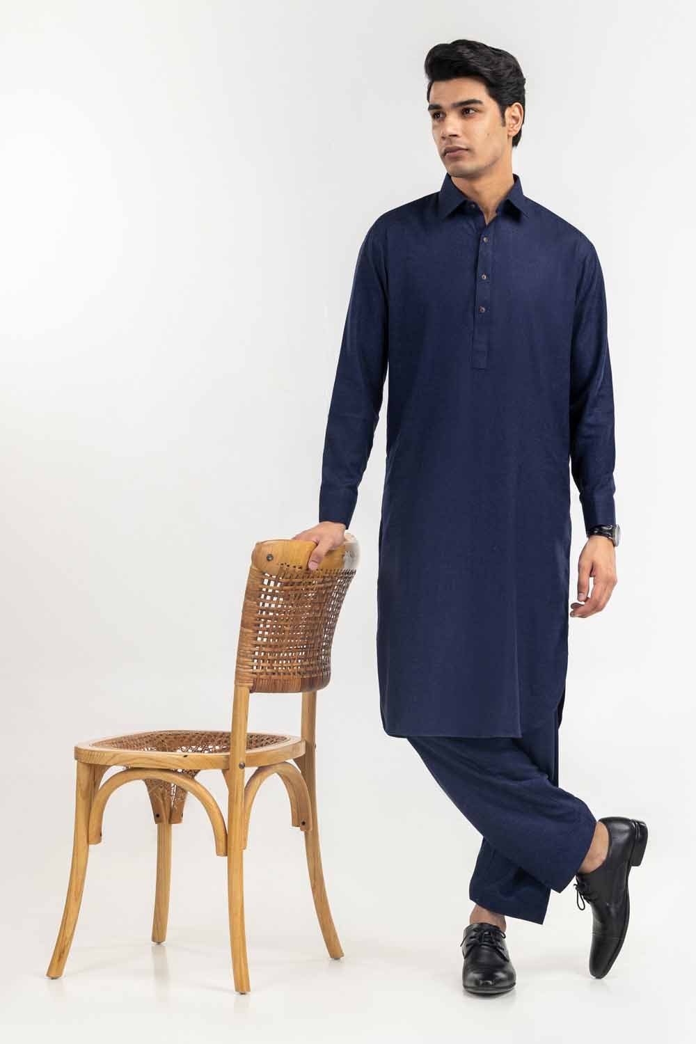 Eminent Unstitched Fabric Blended