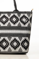 Black And White Handbag IWB-HDB24-018