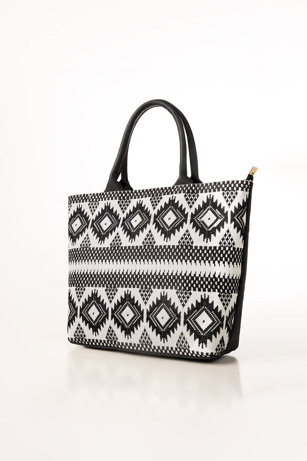 Black And White Handbag IWB-HDB24-018