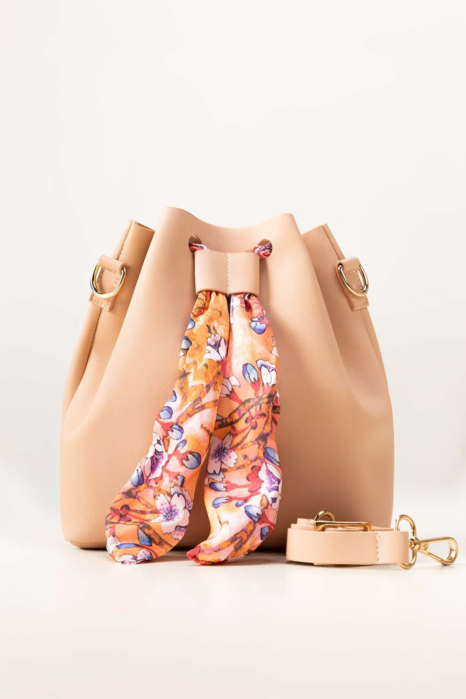 Pink Bucket Bag