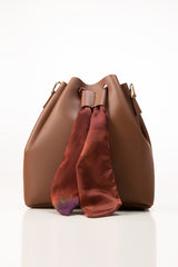 Tan Bucket Bag IWB-BKB24-007