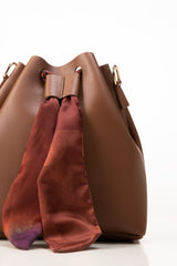 Tan Bucket Bag IWB-BKB24-007