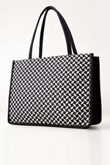 Black And White Shoulder Bag IWB-HDB24-019