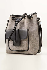 Grey Bucket Bag IWB-BKB24-009