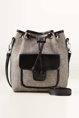 Grey Bucket Bag IWB-BKB24-009