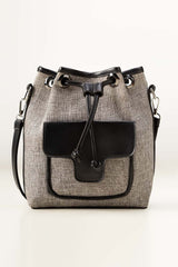 Grey Bucket Bag IWB-BKB24-009