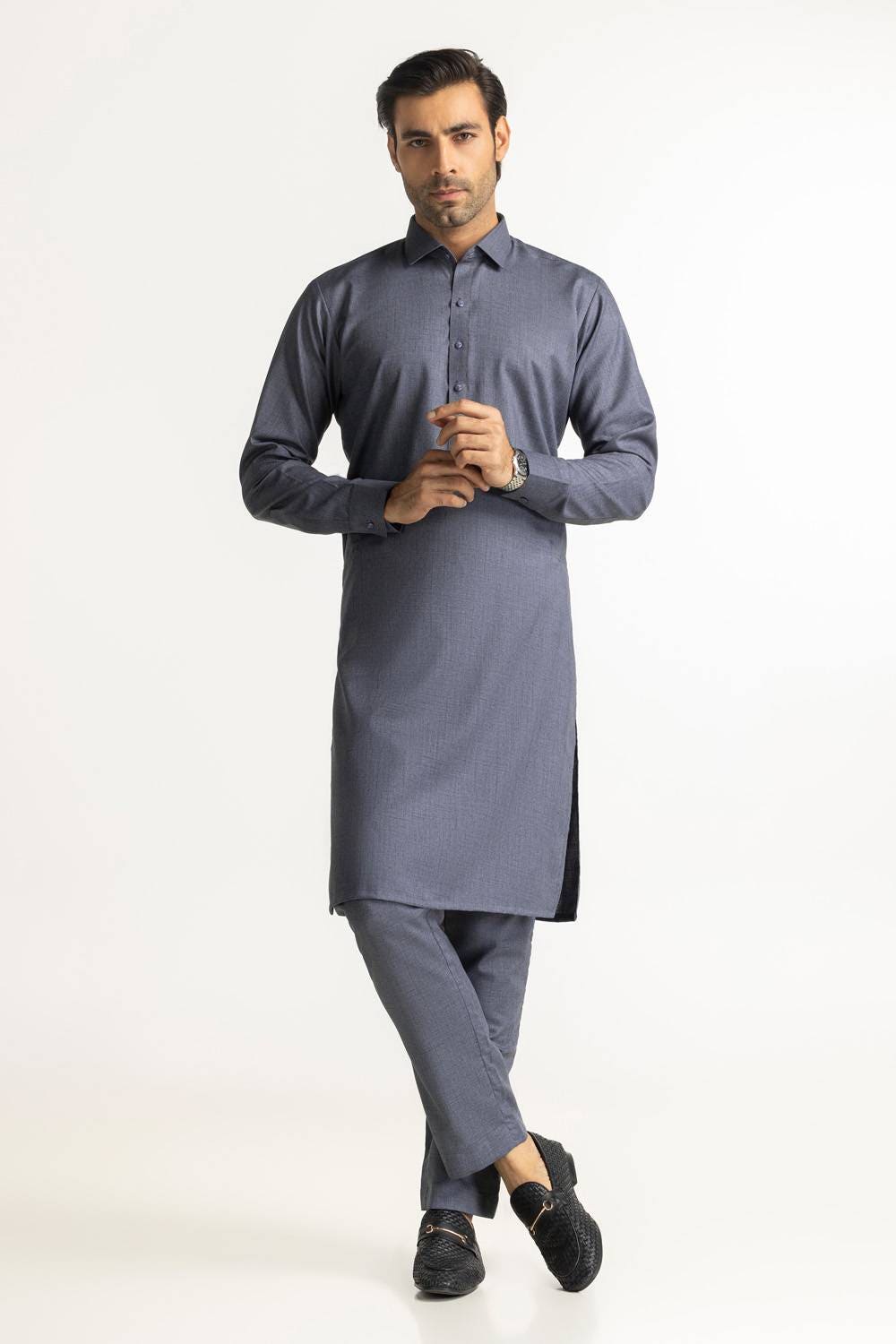 Aubin Unstitched Fabric Blended